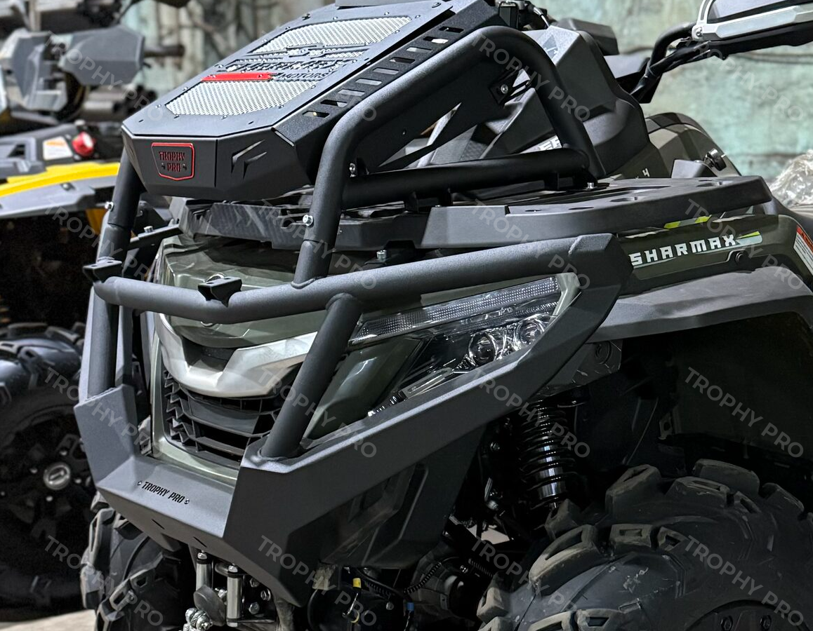 Бампер силовой Sharmax 800/1100 Force с дугами 6