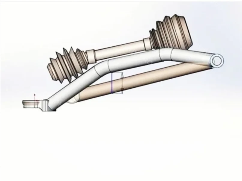 Комплект гнутых рычагов на X5, X6, X8. 4