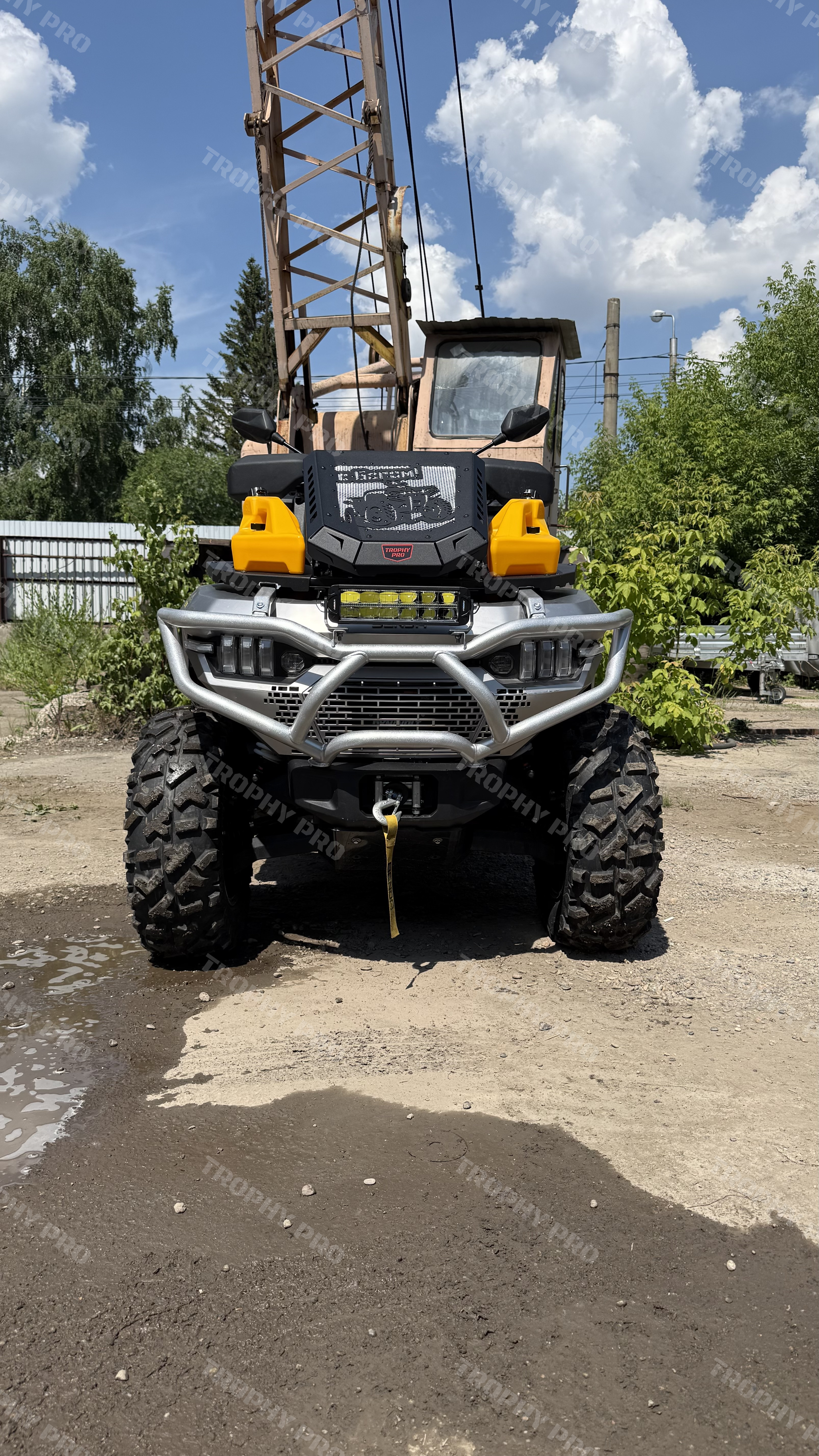 Вынос радиатора BENDA 550 7
